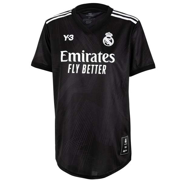 Camiseta Real Madrid Y-3 Mujer 2022 Negro